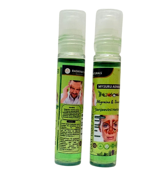Sanjeevini Herbal Oil (Migrain & Sinus)- Pure & Natural